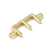 Rack Plating Brass Connector Charms KK-P245-07G-E-2