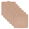 Square MDF Wood Boards TOOL-WH0136-94-1
