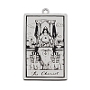 Non-Tarnish 201 Stainless Steel Pendants STAS-S105-LA211-5-1