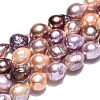 Natural Baroque Pearl Keshi Pearl Beads Strands PEAR-S020-L17-3