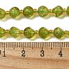 Natural Olive Quartz Beads Strands G-K387-A01-01-5