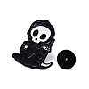 Halloween Theme Black Alloy Brooches JEWB-U002-05A-3