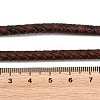 Braided Leather Cord with Core WL-F009-5mm-03-3
