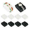 8Pcs 2 Colors Imitation Leather Watch Display Pillows ODIS-TA0001-05-1