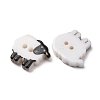 2-Hole Opaque Resin Buttons RE-CBAD9D2-30-2