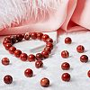 Olycraft Natural Red Jasper Beads Strands G-OC0001-13-5