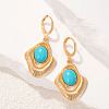 Zinc Alloy Resin Hoop Earrings FS-WG5C4FF-02-1