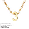 304 Stainless Steel Number Pendant Necklaces FS-WG6717D-01-1