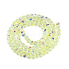 Transparent Glass Beads Strands EGLA-N016-6mm-07-2