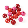 15Pcs 3 Colors Opaque Acrylic Beads SACR-TADJ0001-05B-1