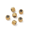 304 Stainless Steel Beads STAS-P448-06F-G-1