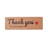 Rectangle Thank You Theme Paper Stickers DIY-B041-33C-4
