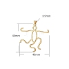 Brass Pendants Cabochon Setting PW-WG77390-06-1
