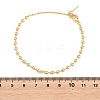 3MM Brass Ball Chain Bracelet Making KK-D238-03G-02-3