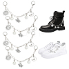 4Pcs Brass Boot Strap Chains HJEW-OC00242-1