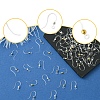 60Pcs 3 Colors Eco-Friendly Plastic Earring Hooks STAS-FS0001-61-2