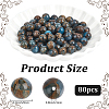 80Pcs Natural Chalcedony Beads Strands G-PA0002-36A-2