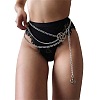 Pentagram Alloy with Aluminium 3 Layer Waist Belly Chains for Women FS-WGF67DF-01-2