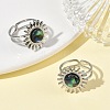 Stainless Steel Cuff Open Rings RJEW-JR01077-01-1