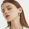 60Pcs 2 Styles Brass Stud Earring Findings KK-CA0001-35G-6