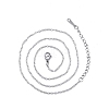 304 Stainless Steel Cable Chains Necklace for Men Women NJEW-N050-A03-S15-1