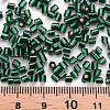 8/0 Glass Bugle Beads SEED-S032-07A-53A-4