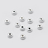 925 Sterling Silver Spacer Beads STER-K171-38S-02-2