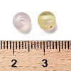 Frosted Transparent Acrylic Beads OACR-F013-12-4