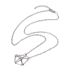 201 Stainless Steel Macrame Pouch Empty Stone Holder for Pendant Necklaces Making NJEW-JN04449-1