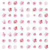 200Pcs Flower & Butterfly Resin Cabochons CRES-TA0001-89E-2