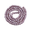 Electroplate Glass Beads Strands LS-EGLA-A044-P4mm-A13-3