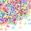 500Pcs Opaque Acrylic Beads SACR-PA0001-21B-7