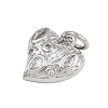 Brass Micro Pave Cubic Zirconia Pendants KK-A269-05P-2