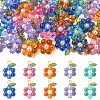 50Pcs 5 Colors Acrylic & ABS Plastic Pearl Pendants PALLOY-YW00199-1
