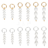 12Pcs 6 Styles Natural Cultured Freshwater Pearl Pendants PALLOY-PH01749-1