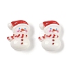 Christmas Theme Opque Resin Decoden Cabochons CRES-M036-03K-1