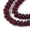 Dyed Natural White Jade Beads Strands G-T139-59A-01-3