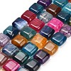 Natural Dragon Veins Agate Beads Strands GG-L001-K01-01F-2