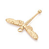 304 Stainless Steel Dragonfly Pendants X-STAS-T069-23G-2