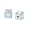 10Pcs Opaque Acrylic Enamel Beads ACRC-FS0001-02A-2