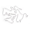 Tarnish Resistant 304 Stainless Steel Earring Hooks X-STAS-P227-33P-1