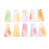 Dyed Natural Quartz Carved Pendants GG-CBA0022-01-1
