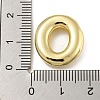 Brass Micro Pave Clear Cubic Zirconia Pendants KK-E093-04G-O-3