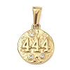Textured 304 Stainless Steel Pendants STAS-A140-02G-4-1