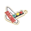 Racing Car Theme Alloy Enamel Pendants AL-CBA4666-03H-2