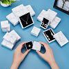   16Pcs 4 Styles Paper Cardboard Jewelry Boxes CBOX-PH0002-23-3