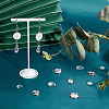 DIY Flat Round Drop Earring Making Kit DIY-UN0002-95-3