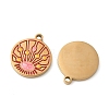 304 Stainless Steel Pendants STAS-D208-09G-2