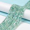 Natural Emerald Quartz Beads Strands G-P514-A01-02-2