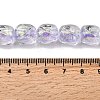 Handmade Foil Lampwork Beads Strands FOIL-C002-01A-4